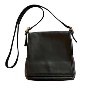 Coach Black Vintage Legacy Studio Flap Bag